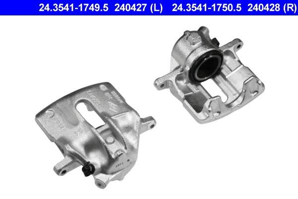 ATE 24.3541-1749.5 Brake caliper without holder
