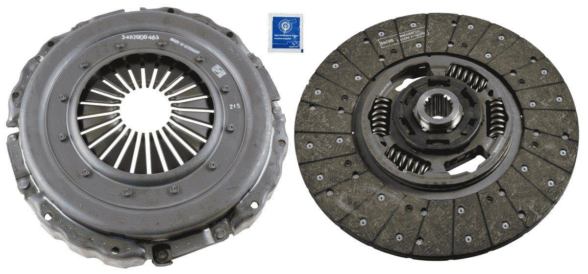 SACHS 3400700621 Clutch replacement kit 395mm