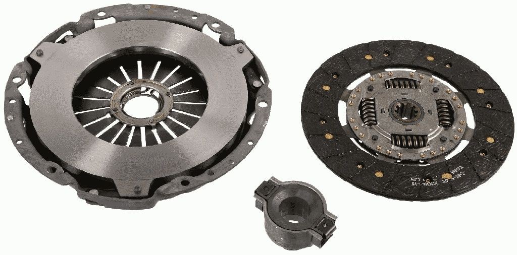 SACHS Complete clutch kit 3400 700 637 for IVECO Daily