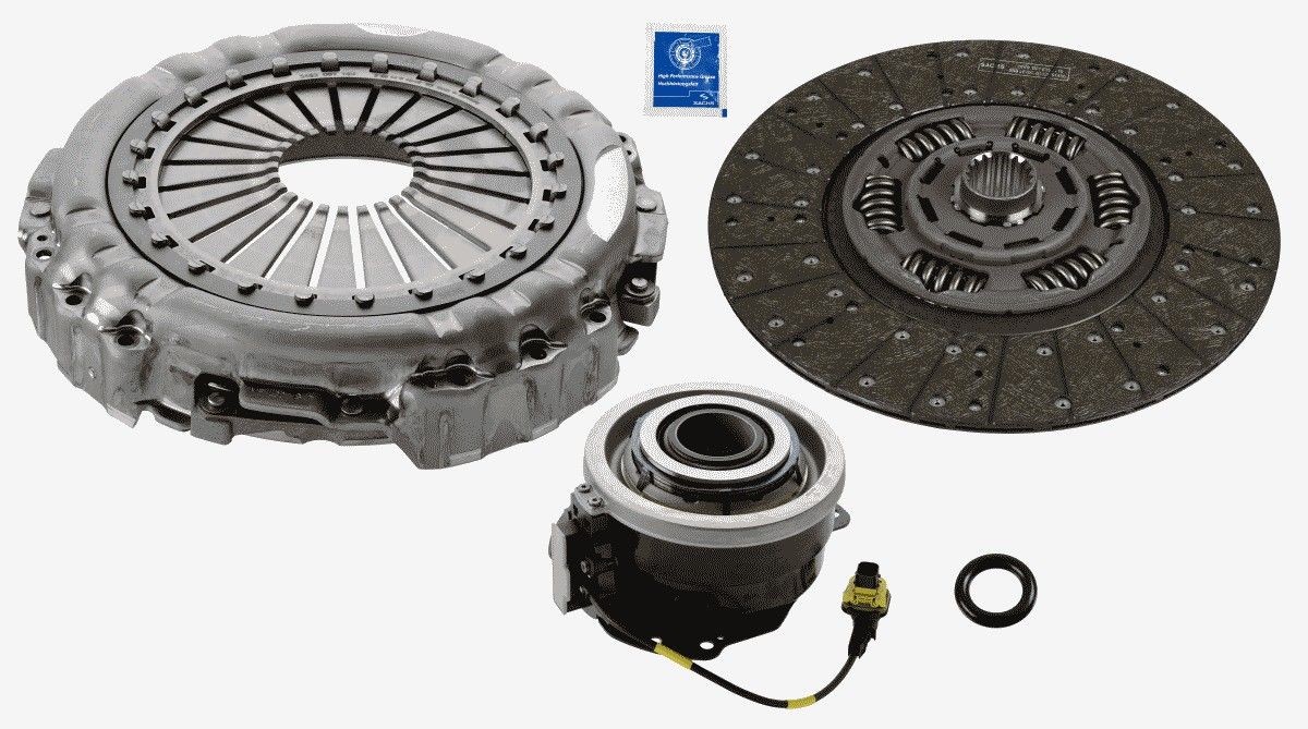SACHS XTend Kit plus CSC with automatic adjustment, 430mm Ø: 430mm Clutch replacement kit 3400 710 072 buy
