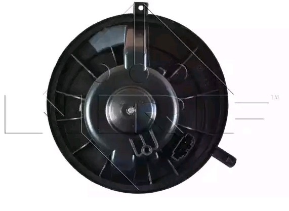 NRF 34006 Heater fan motor without integrated regulator