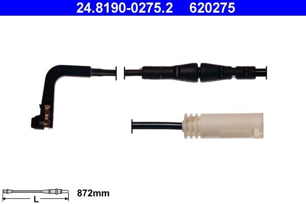 ATE 24.8190-0275.2 BMW Brake pad sensor in original quality