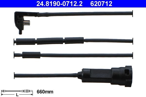 Opel KADETT Brake pad sensor 959862 ATE 24.8190-0712.2 online buy