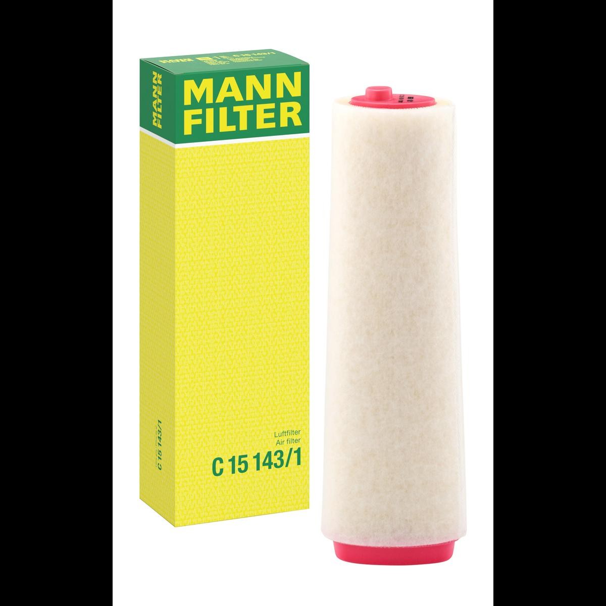 C 16 148 MANN-FILTER Filtro de aire 195mm, 155mm, Cartucho filtrante ▷  AUTODOC precio y opinión