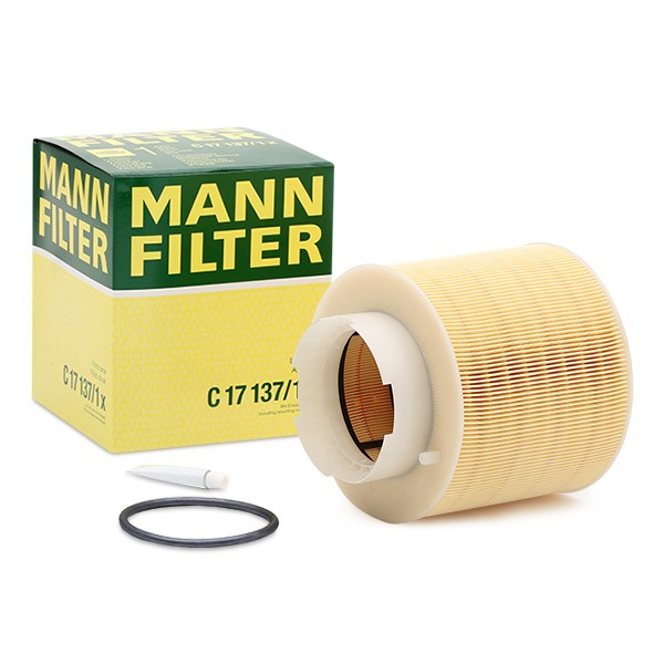 MANN-FILTER 192mm, 166, 46mm, Filter Insert, with seal Height: 192mm Engine air filter C 17 137/1 x buy
