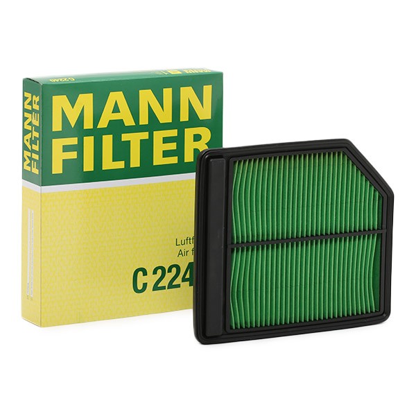 MANN-FILTER 44mm, 195mm, 225mm, Filter Insert Length: 225mm, Width: 195mm, Height: 44mm Engine air filter C 2240 buy