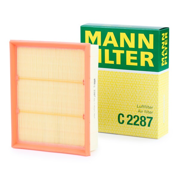 C 2287 MANN-FILTER Luftfilter Filtereinsatz ➤ AUTODOC