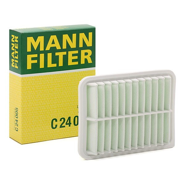 Original MANN-FILTER Air filters C 24 005 for HONDA JAZZ