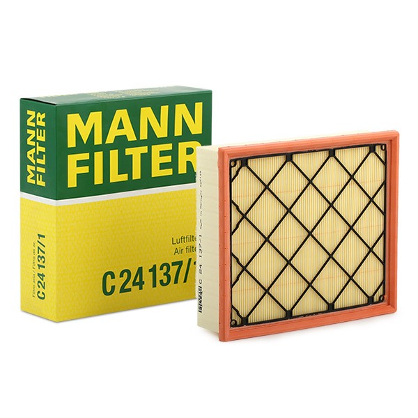 MANN-FILTER 67mm, 207mm, 234mm, Filter Insert Length: 234mm, Width: 207mm, Height: 67mm Engine air filter C 24 137/1 buy