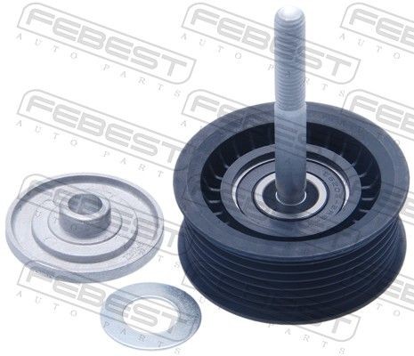FEBEST 3488-PAN Deflection / Guide Pulley, v-ribbed belt PORSCHE experience and price