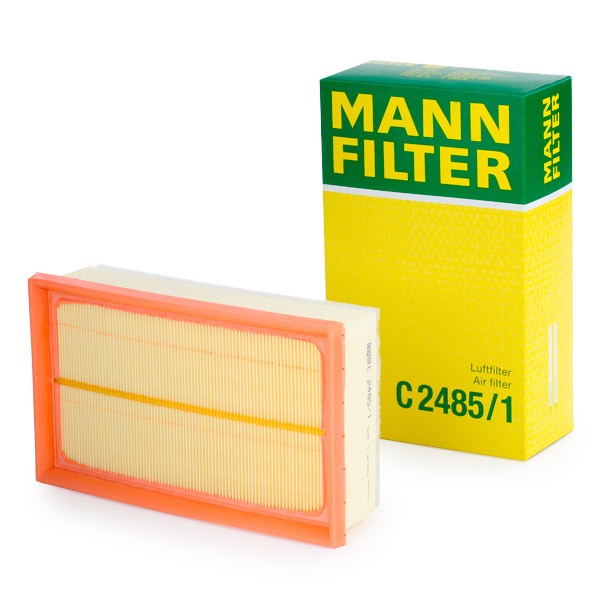 PUCH MAXI Luftfilter 67mm, 141mm, 239mm, Filtereinsatz MANN-FILTER C2485/1