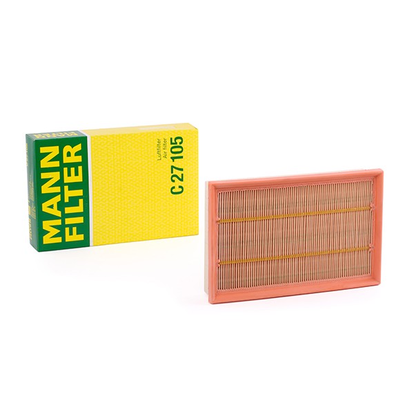 MANN-FILTER C 27 105 Air filter 50mm, 172mm, 267mm, Filter Insert