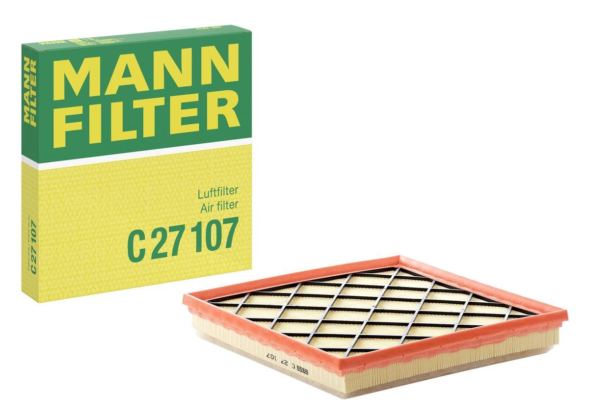 MANN-FILTER C27107 Engine filter 42mm, 262mm, 267mm, Filter Insert