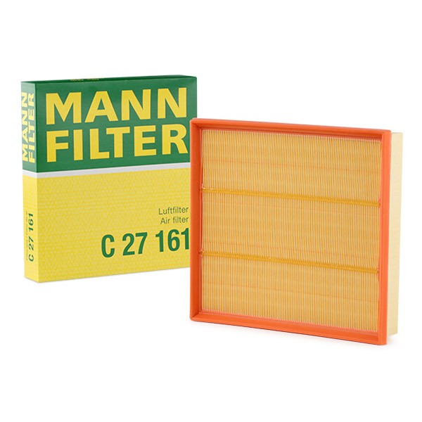 MANN-FILTER 46mm, 250mm, 270mm, Filter Insert Length: 270mm, Width: 250mm, Height: 46mm Engine air filter C 27 161 buy