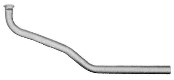 IMASAF 35.54.01 Exhaust Pipe Length: 1230mm, Front