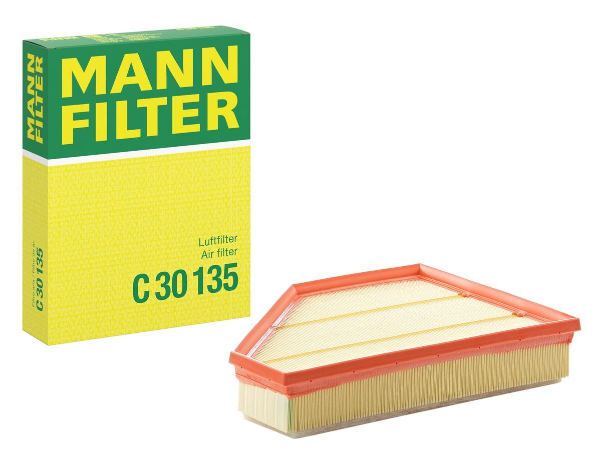 MANN-FILTER C30135 Engine filter 60mm, 234mm, 299, 143mm, Filter Insert