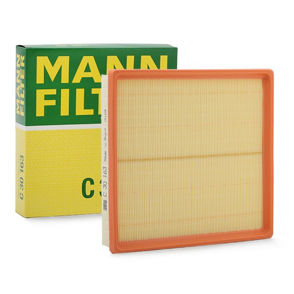 MANN-FILTER C 30 163 Air filter 58mm, 282mm, 296mm, Filter Insert