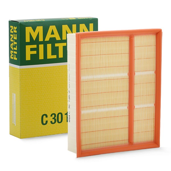MANN-FILTER 58mm, 294mm, 228mm, Filter Insert Length: 228mm, Width: 294mm, Height: 58mm Engine air filter C 30 195/2 buy