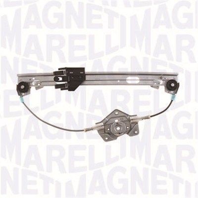 MAGNETI MARELLI 350103170037 Window regulator Left Rear, Operating Mode: Electric, without electric motor