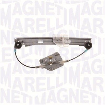 MAGNETI MARELLI 350103170086 Window regulator Right Rear, Operating Mode: Electric, without electric motor