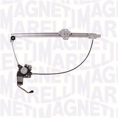 MAGNETI MARELLI 350103170151 Window regulator Left Front, Operating Mode: Electric, with electric motor