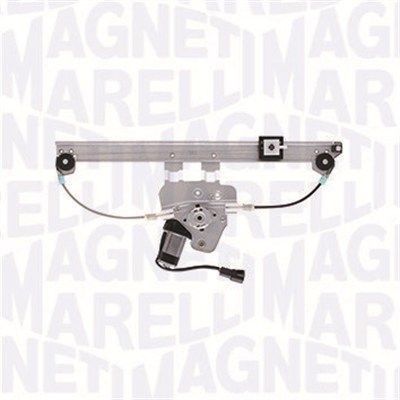 MAGNETI MARELLI 350103170172 Window regulator Right Front, Operating Mode: Electric, with electric motor