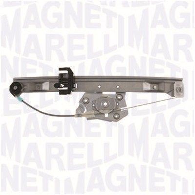 MAGNETI MARELLI 350103170235 Window regulator Left Rear, Operating Mode: Electric, without electric motor