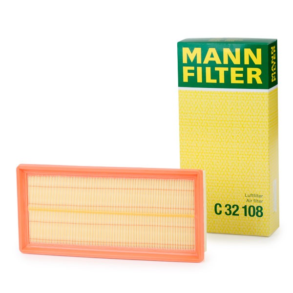 Original MANN-FILTER Air filters C 32 108 for PEUGEOT 407