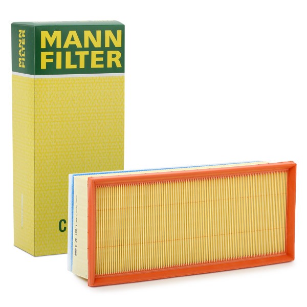 C 35 160/1 MANN-FILTER Air filters PEUGEOT 70mm, 148mm, 346mm, Filter Insert