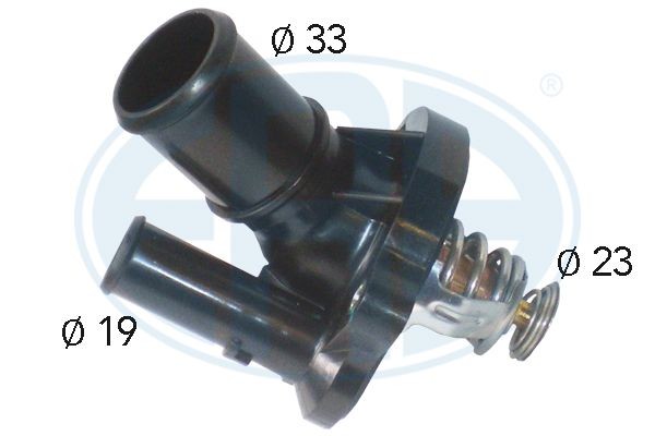 ERA 350434 Engine thermostat Opening Temperature: 82°C, with seal, Plastic, with housing