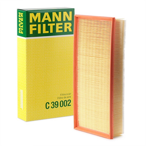 MANN-FILTER C 39 002 Air filter 58mm, 187mm, 389mm, Filter Insert