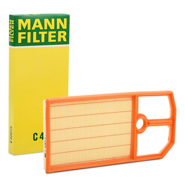 MANN-FILTER C 4287/2 Gaisa filtrs 32mm, 188mm, 419mm, Filtra patrona Volkswagen ar oriģinālu kvalitāti