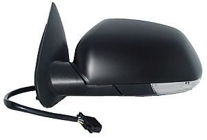 Side mirror ABAKUS Right, grey, primed, Electric, Convex, Heatable, for left-hand drive vehicles - 3506M08