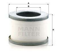 MANN-FILTER CF 20 001 Sekundärluftfilter für SCANIA 3 - series LKW in Original Qualität