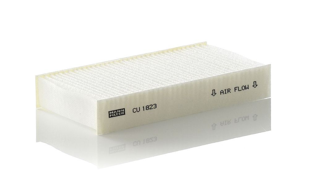MANN-FILTER Particulate Filter, 181 mm x 93 mm x 29 mm Width: 93mm, Height: 29mm, Length: 181mm Cabin filter CU 1823 buy