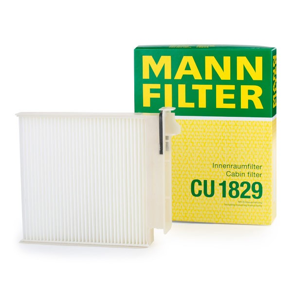 Buy Cabin filter MANN-FILTER CU 1829 Width: 180mm, Height: 28mm, Length: 185mm