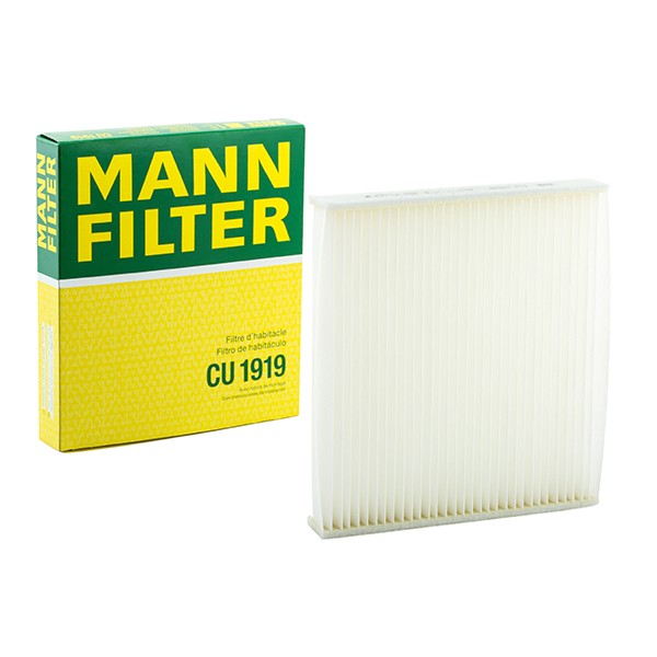 Köp Kupéfilter MANN-FILTER CU 1919 - Värme / ventilation reservdelar TOYOTA PRIUS online