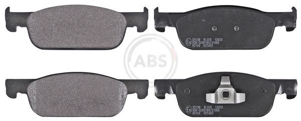 A.B.S. without integrated wear sensor Height 1: 49mm, Width 1: 155mm, Thickness 1: 16,9mm Brake pads 35138 buy