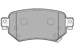 22349 A.B.S. with acoustic wear warning Height 1: 47,4mm, Width 1: 104,2mm, Thickness 1: 15,5mm Brake pads 35142 buy