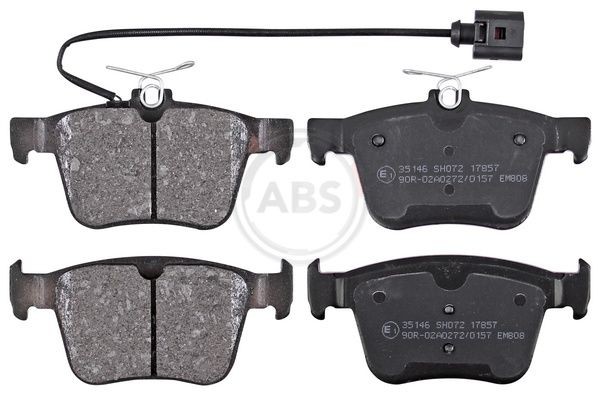 A.B.S. 35146 Brake pad set with integrated wear sensor