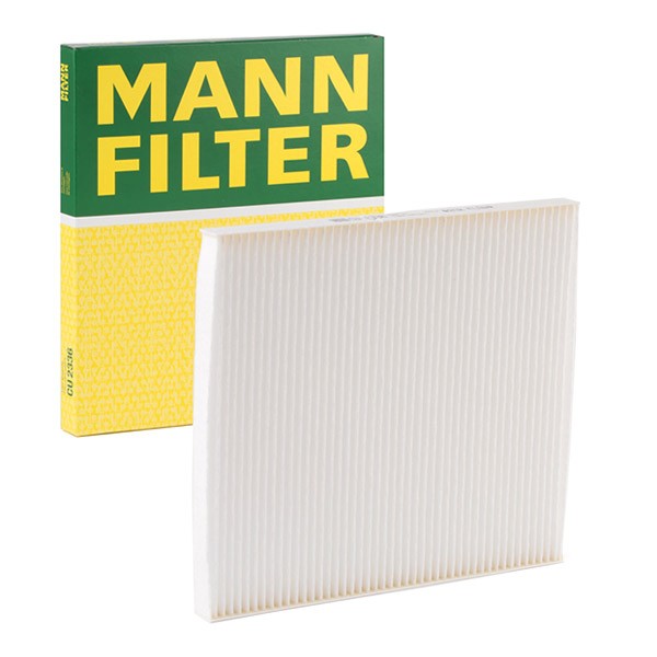 MANN-FILTER Particulate Filter, 227 mm x 201 mm x 17 mm Width: 201mm, Height: 17mm, Length: 227mm Cabin filter CU 2336 buy