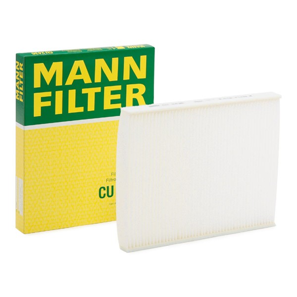 CU 2436 MANN-FILTER Pollen filter FORD Particulate Filter, 240 mm x 190 mm x 22 mm