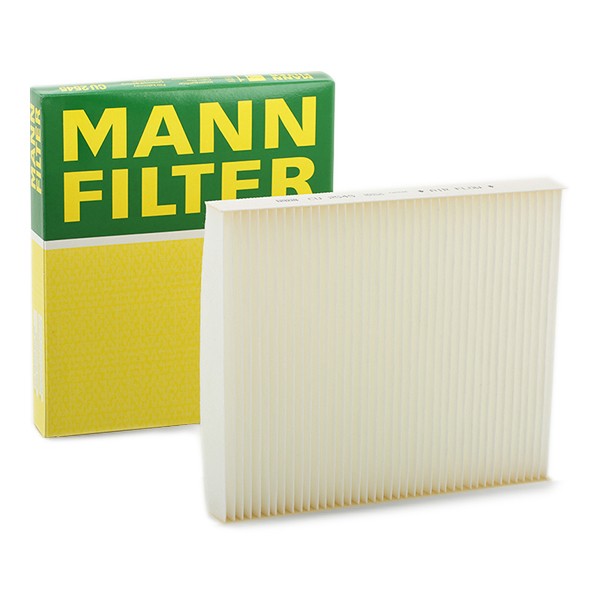 Cabin air filter MANN-FILTER Particulate Filter, 252 mm x 216 mm x 32 mm - CU 2545