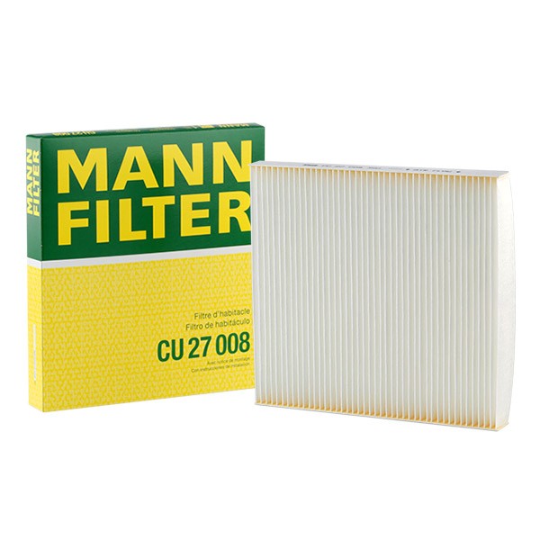 Pollen filter MANN-FILTER CU 27 008 - Heater spare parts for Dodge order