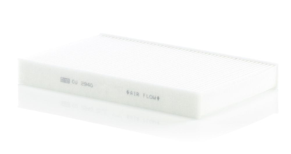 MANN-FILTER CU2940 Air conditioner filter Particulate Filter, 285 mm x 176 mm x 36 mm