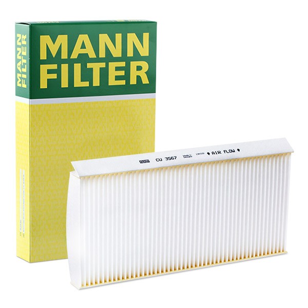 Focus Mk2 Heater parts - Pollen filter MANN-FILTER CU 3567