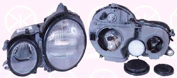 KLOKKERHOLM 35270127 Headlights W210 E 270 CDI 2.7 170 hp Diesel 2000 price