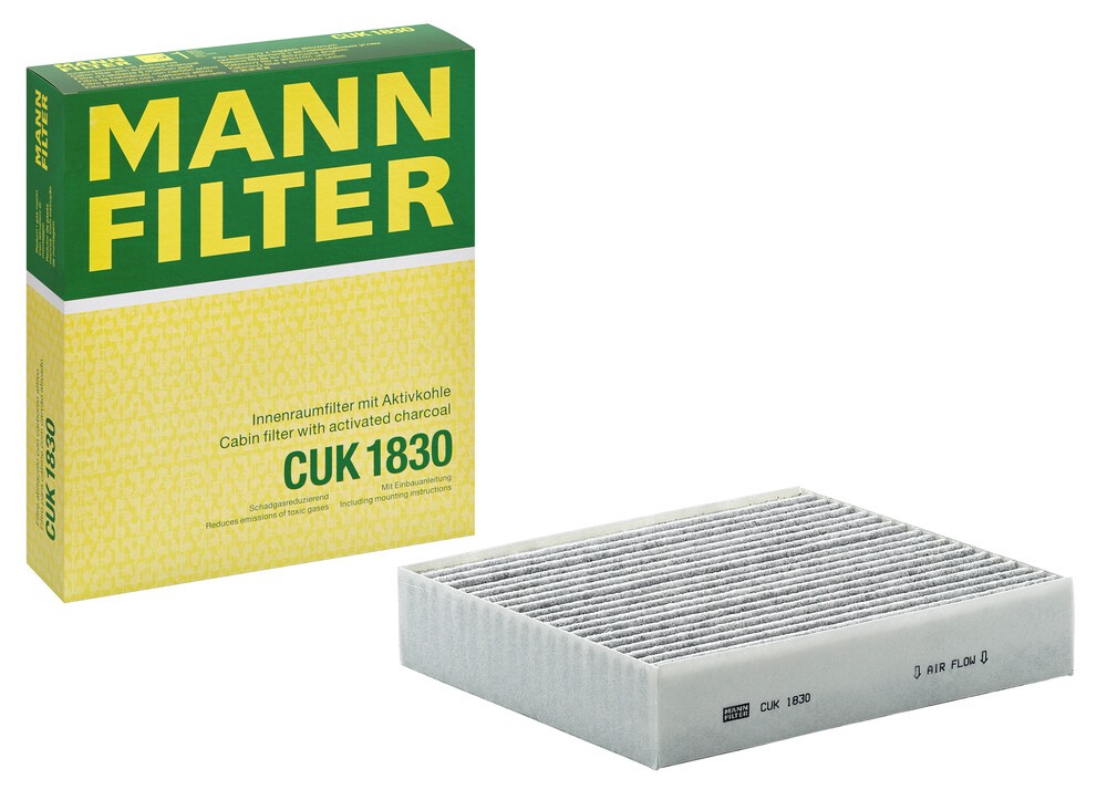 MANN-FILTER Filtre d'habitacle MITSUBISHI,SMART CUK 1830 MR958017,0013871V001,13871V002 4548300018,Q0013871V001000000,Q0013871V002000000