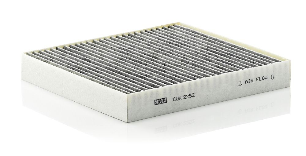 MANN-FILTER Activated Carbon Filter, 216 mm x 200 mm x 30 mm Width: 200mm, Height: 30mm, Length: 216mm Cabin filter CUK 2252 buy