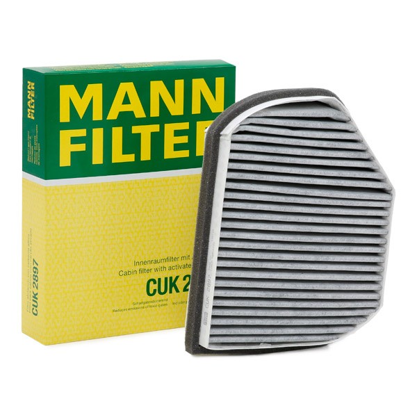 купете Филтър, въздух за вътрешно пространство MANN-FILTER CUK 2897 - Климатик части онлайн